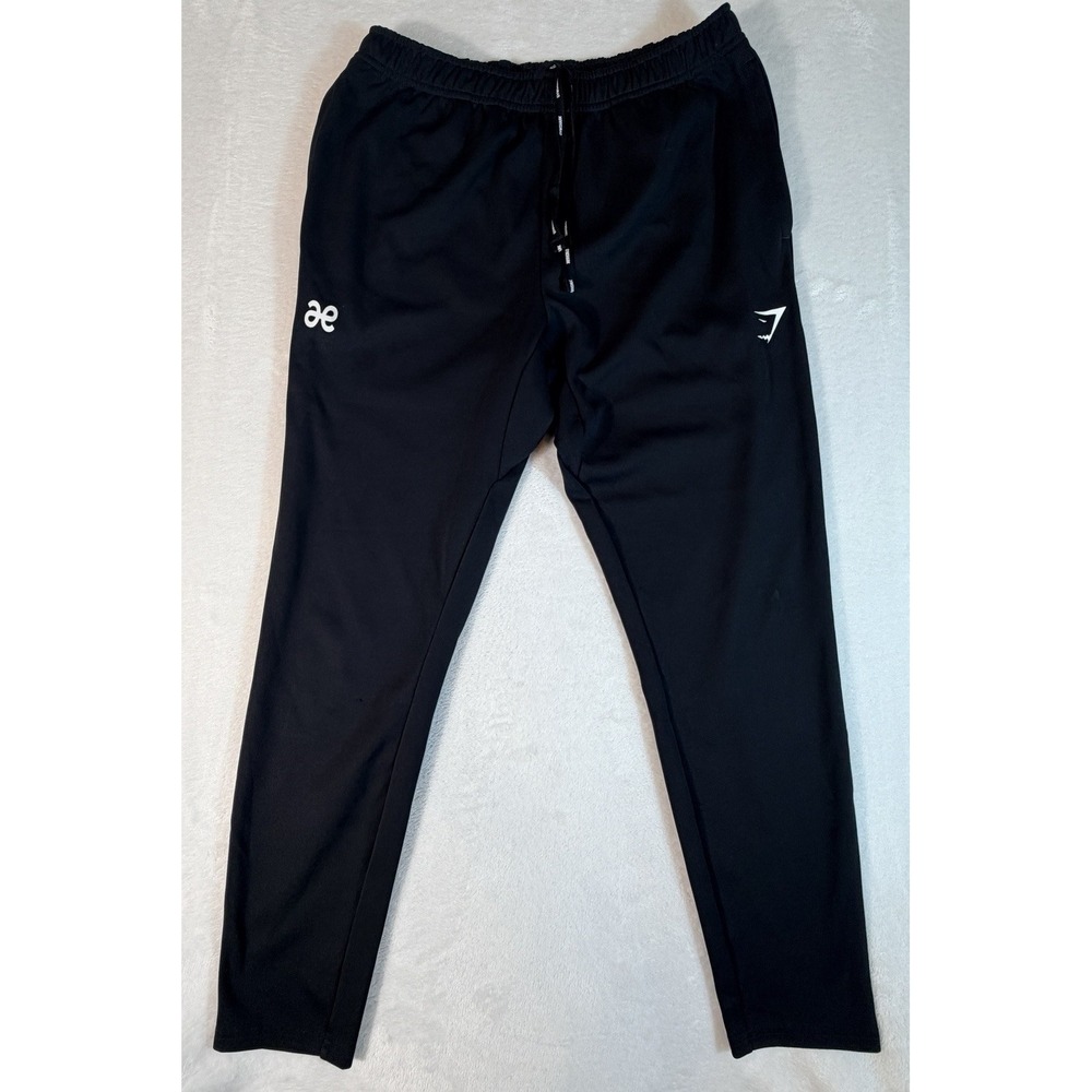 Gymshark Jogger Men's Size M Black Arrival Pants Gym Workout Athletic Training